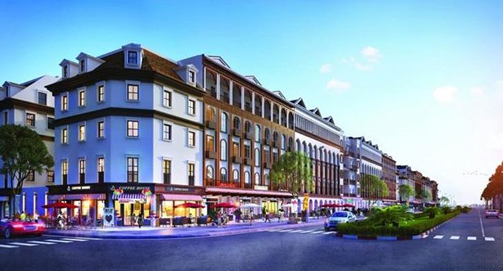 Thiết kế ấn tượng của Shophouse Bãi Kem