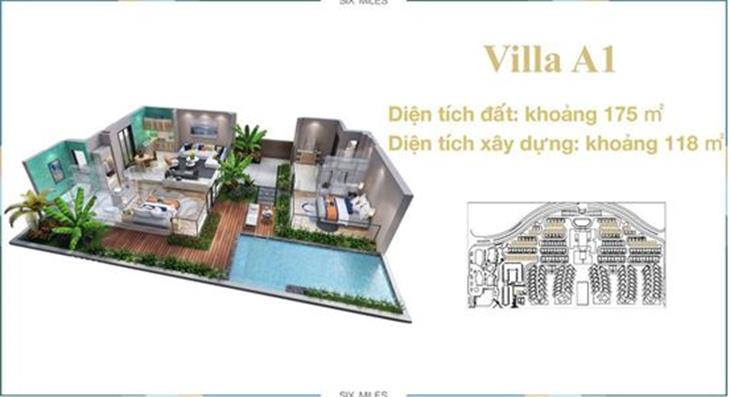 mặt bằng Dự án 6 Miles Coast Resort Lăng Cô Huế