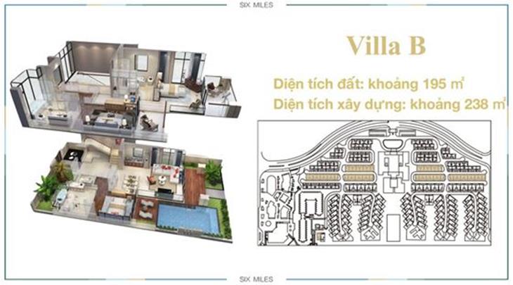 mặt bằng Dự án 6 Miles Coast Resort Lăng Cô Huế