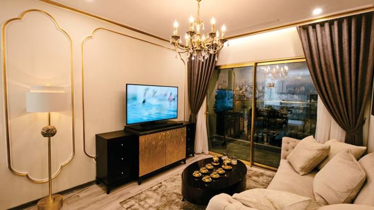 nội thất căn hộ Hanoi Golden Lake B7 Giảng Võ