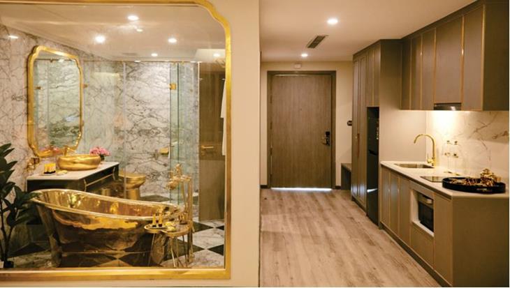 nội thất căn hộ Hanoi Golden Lake B7 Giảng Võ