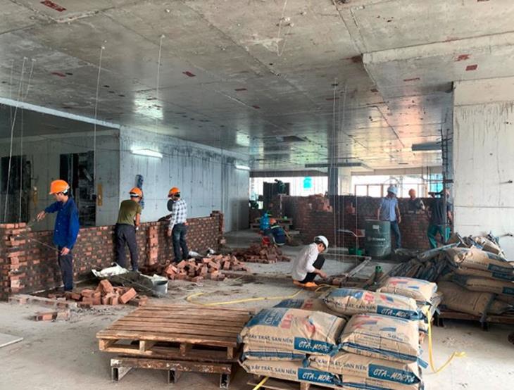 Tiến độ dự án chung cư Golden Lake b7 Giảng Võ