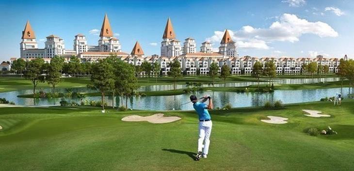 Góc nhìn dự án từ sân golf