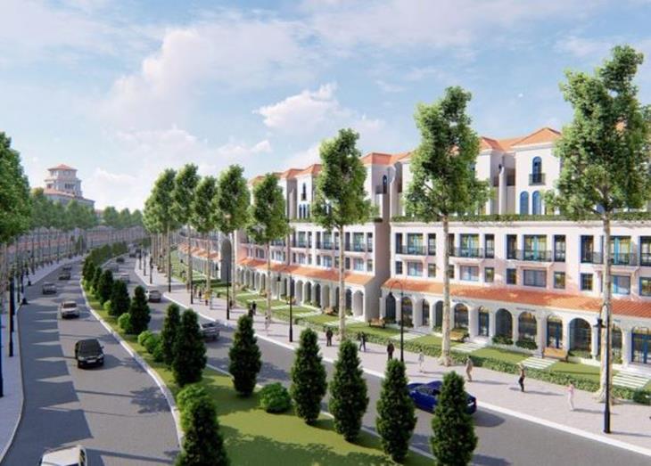 Phối cảnh biệt thự Sunshine Wonder Villas Ciputra
