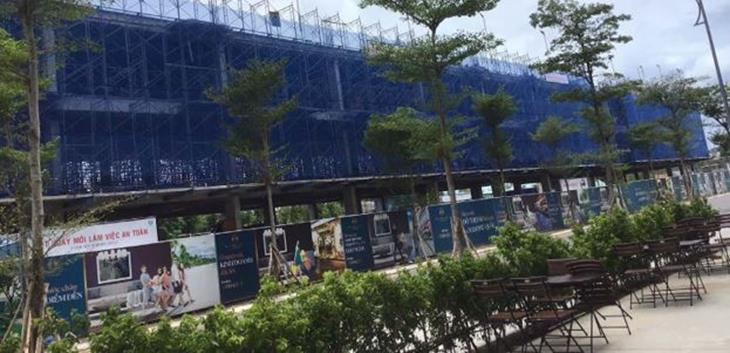 Thực tế tiến độ thi công xây dựng dự án KĐT Sun Grand City tháng 8/2019