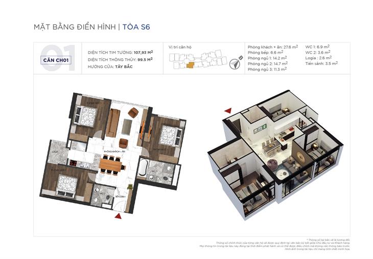 mặt bằng s6 sunshine city