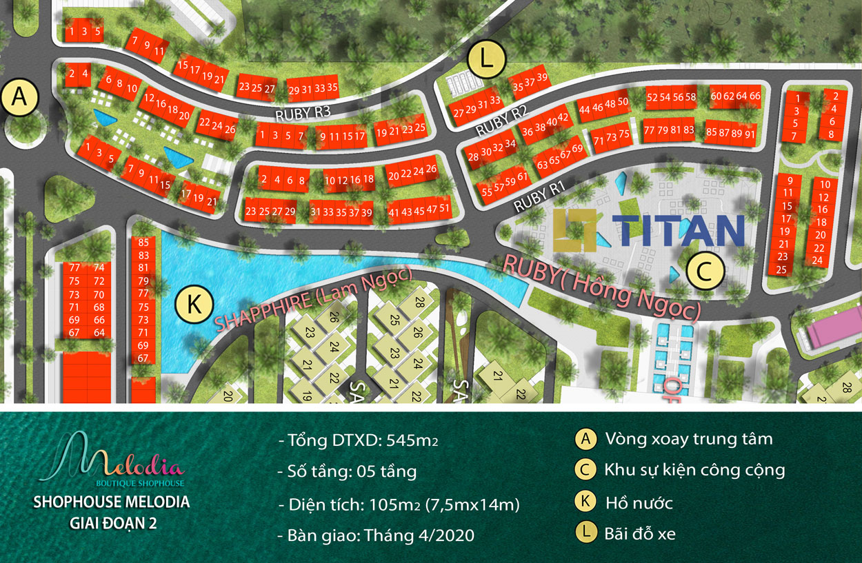 mat bang shophouse melodia giai doan 2 thang 3 2019