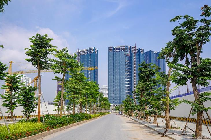 Hình ảnh tiến độ chung cư Sunshine City Ciputra