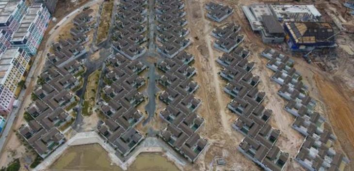 Cập nhật tiến độ xây dựng Biệt Thự Bãi Kem Tháng 8/2019