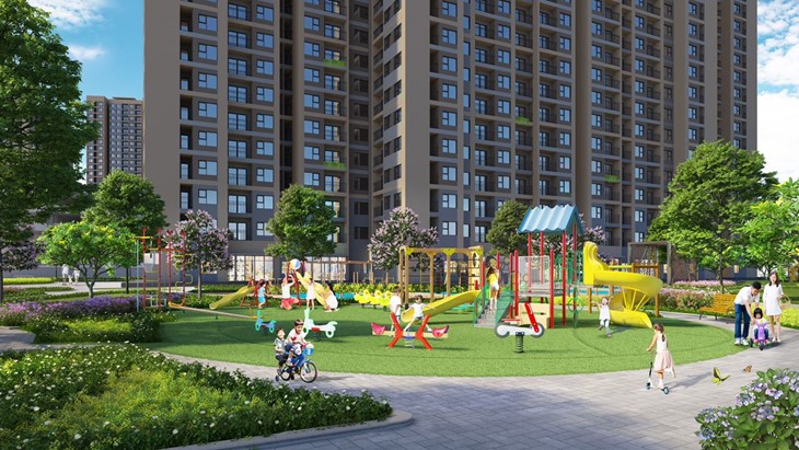 Khu vui chơi cho trẻ em tại VinHomes Ocean Park