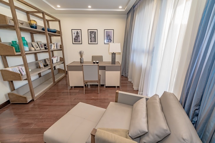 Phong lam viec Biet thu The Manor Central Park