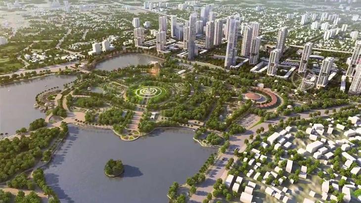 Phối cảnh công viên Chu Văn An