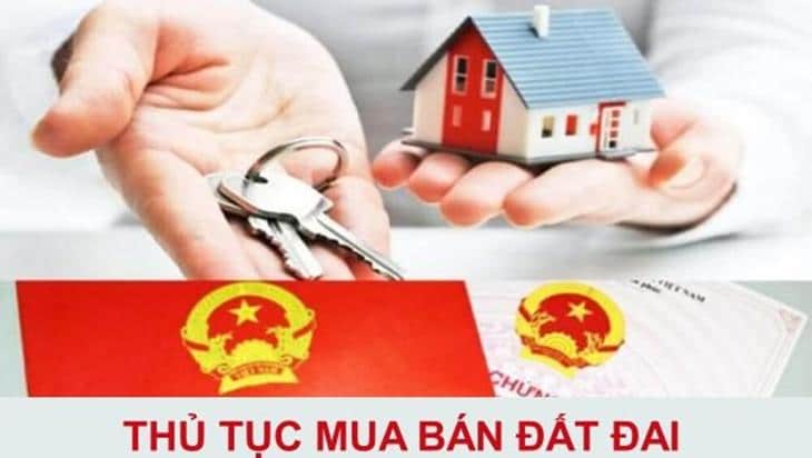 những thủ tục mua bán đất đai