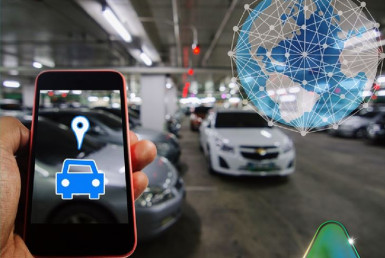 Hệ thống đỗ xe thông minh tại VinHomes Smart City