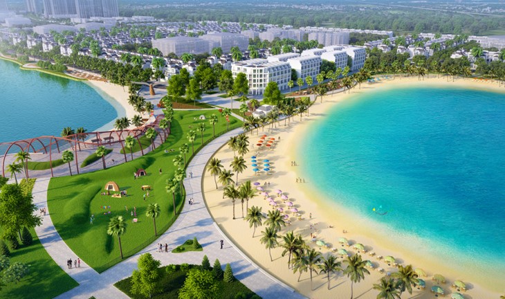 Hồ nhân tạo VinHomes Ocean Park