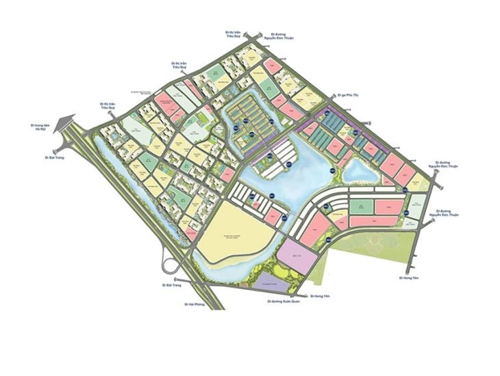 Mặt bằng tổng thể VinHomes Ocean Park
