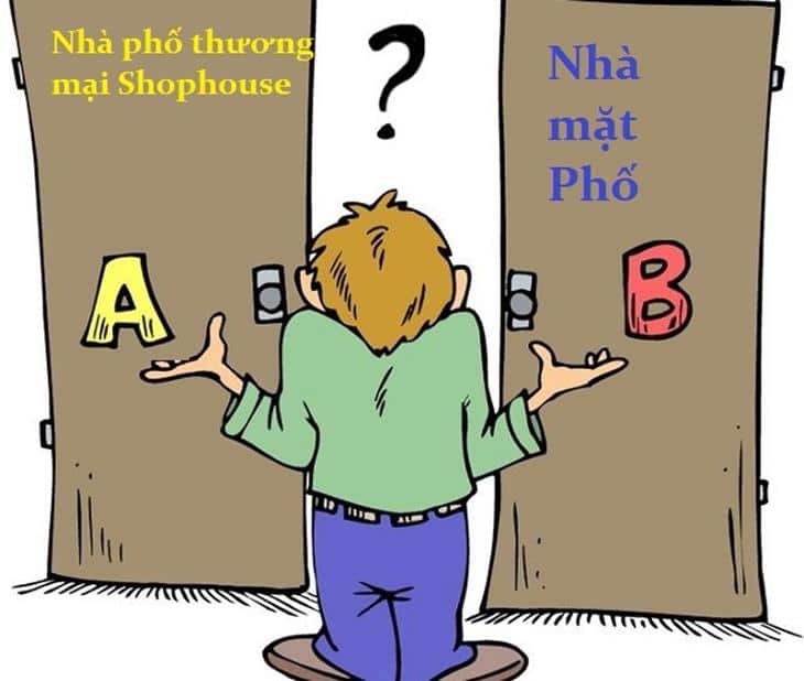 Nhà phố thương mại shophouse khác gì nhà mặt phố