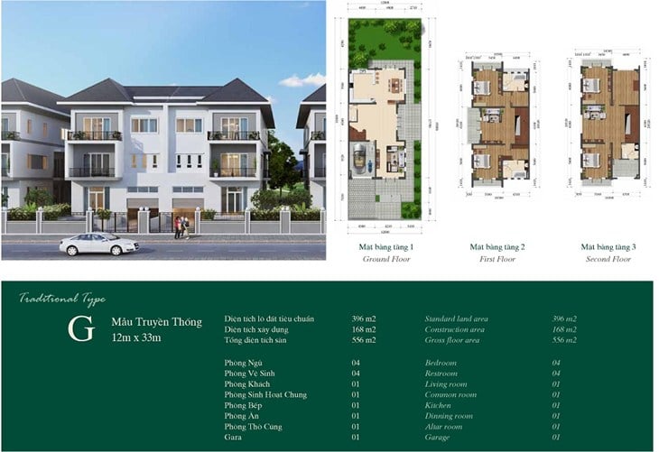biet-thu-mau-G-Gardenville-Tay-ho-Residence-ciputra