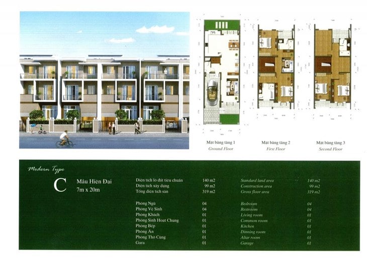 mau-C-biet-thu-gardenville-ciputra