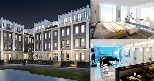 Căn hộ Duplex The Manor Central Park Nguyễn Xiển 