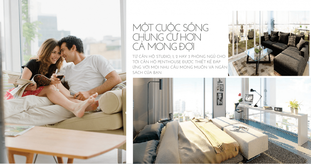 Nội thất tinh tế, sang trọng tại căn Penthouse