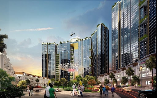 Một thành phố thu nhỏ tại đây