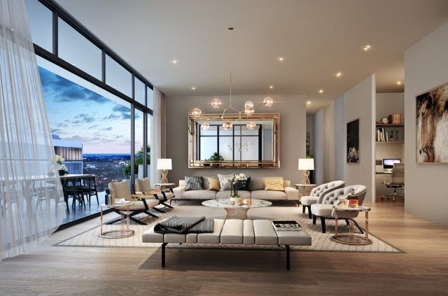 Thiết kế nội thất Penthouse sang trọng, đẳng cấp