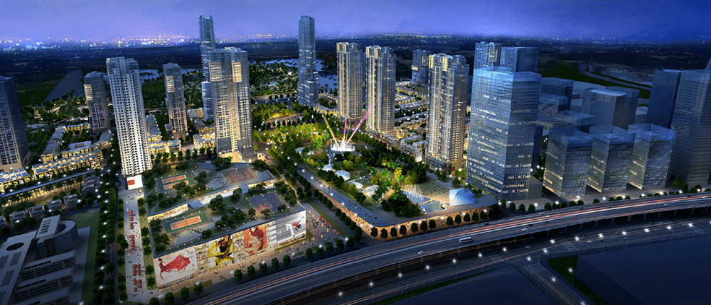 Tổng thể dự án The Manor Central Park