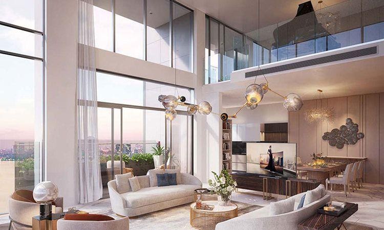 căn hộ Duplex dự án The Manor Central Park