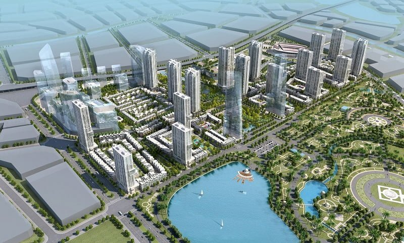 Căn hộ Duplex The Manor Central Park Nguyễn Xiển có vị trí đắc địa