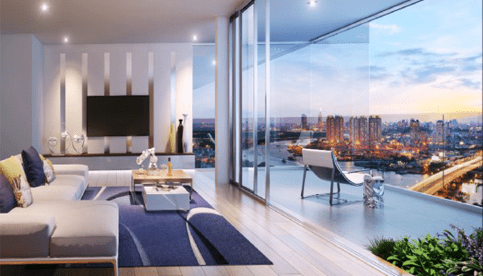 penthouse của dự án The Manor Central Park 