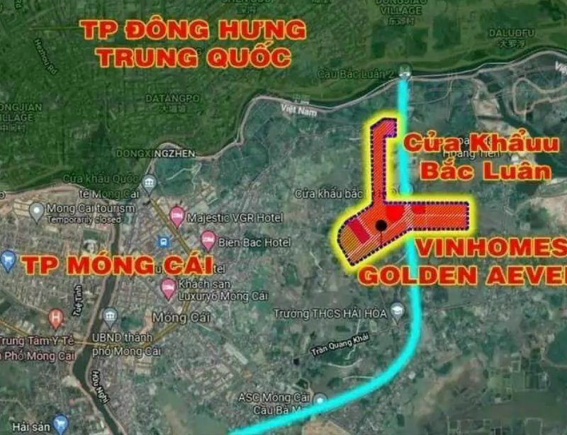 Tiềm năng phát triển từ vị trí dự án Vinhomes Bắc Luân