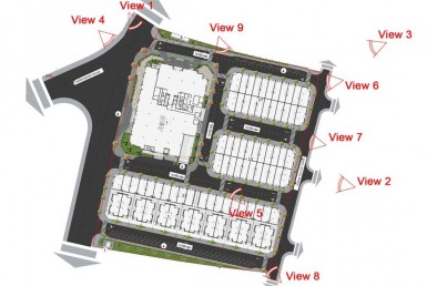 Mặt bằng tổng thể dự án Vinhomes Sky Park 